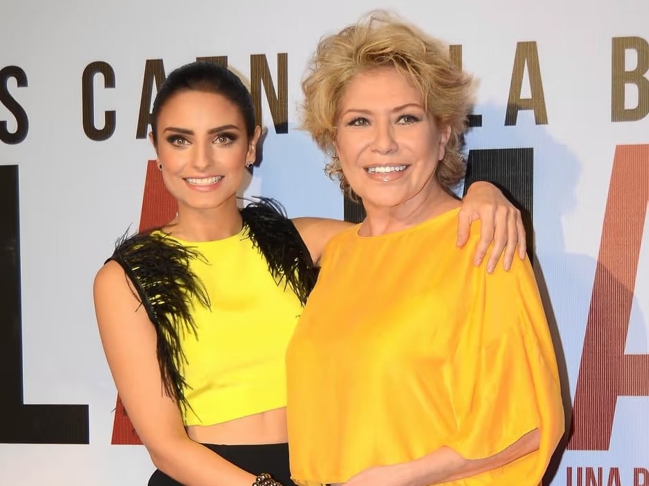 Aislinn Derbez con su mamá, Gabriela Michel.