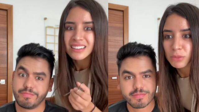 Tammy Parra y Omar Núñez cuando hablaron de los hombres infieles.