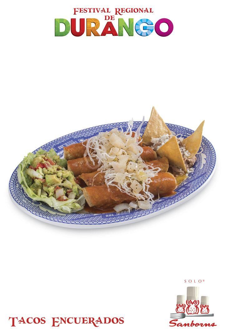 Los tacos encuerados son una especialidad y una tradición en el estado de Durango.