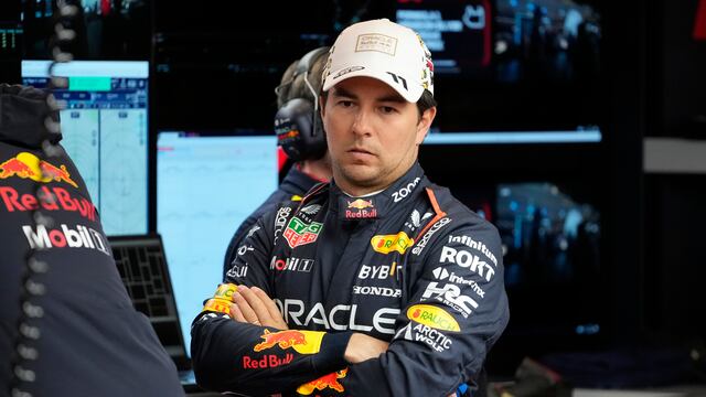 Checo Pérez con Red Bull Racing