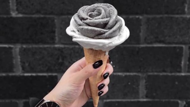 De esos postres que no quieres comer por lo bonitos que están.