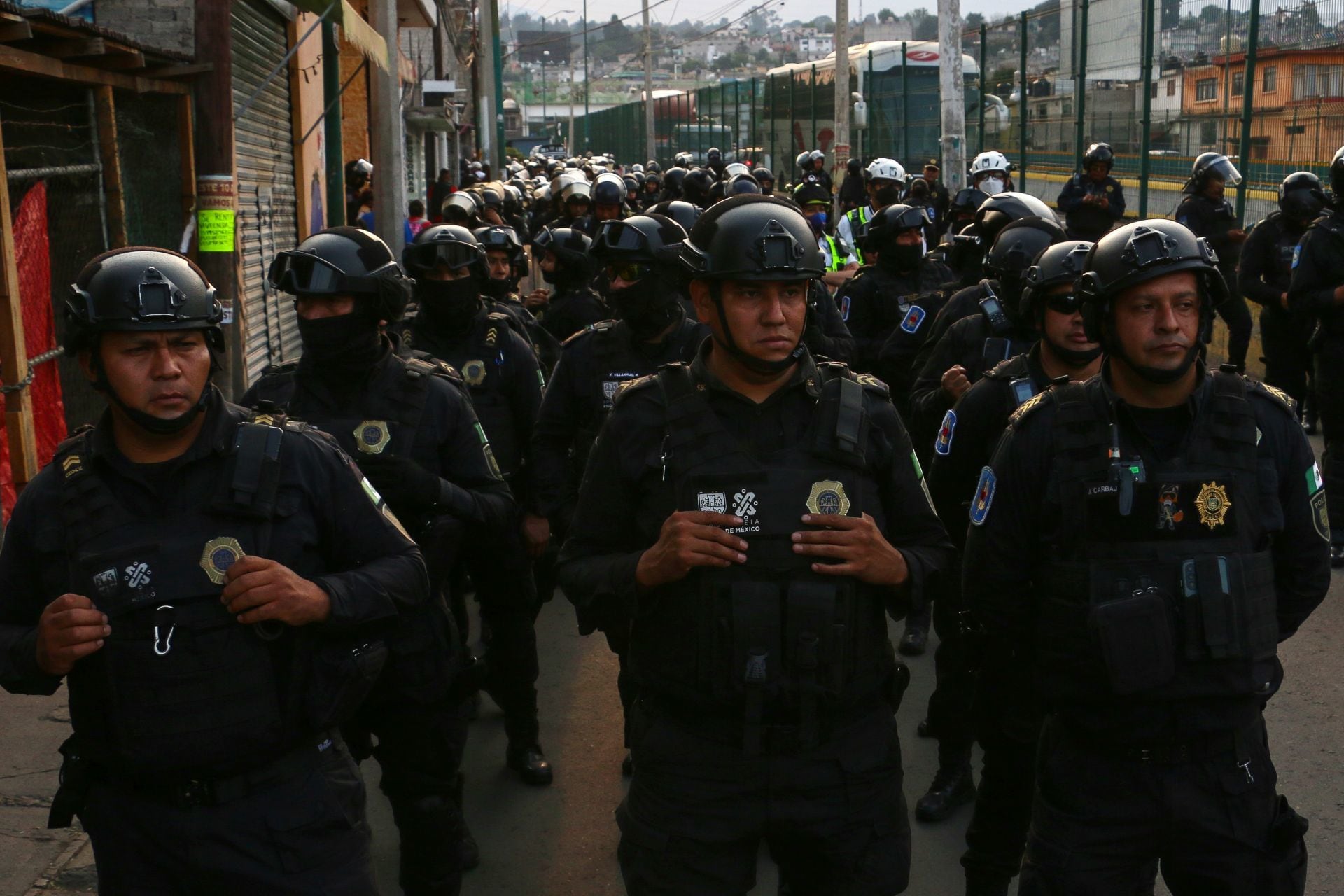 Policías acuden a San Miguel Topilejo