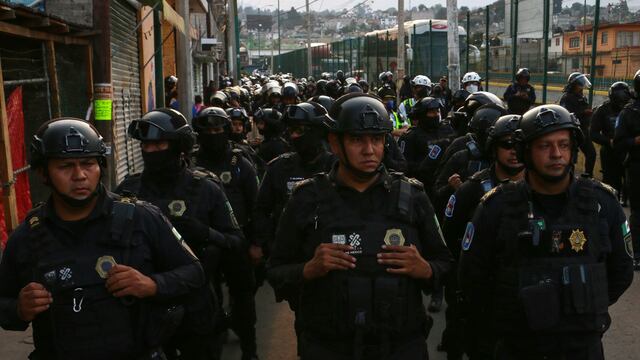Policías acuden a San Miguel Topilejo