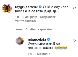 Rey Grupero y Mauricio Barcelata coquetean en redes sociales