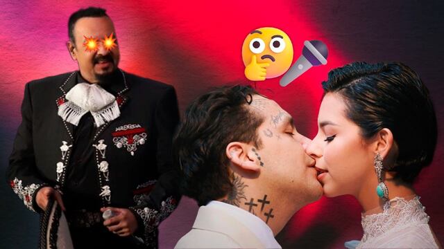 Pepe Aguilar, Christian Nodal y Ángela Aguilar