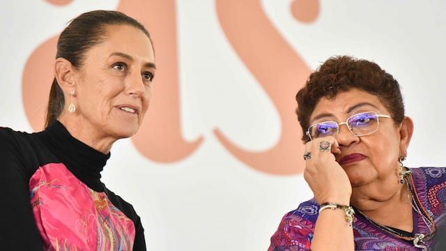 Ernestina Goody reaparece a un lado de Claudia Sheinbaum