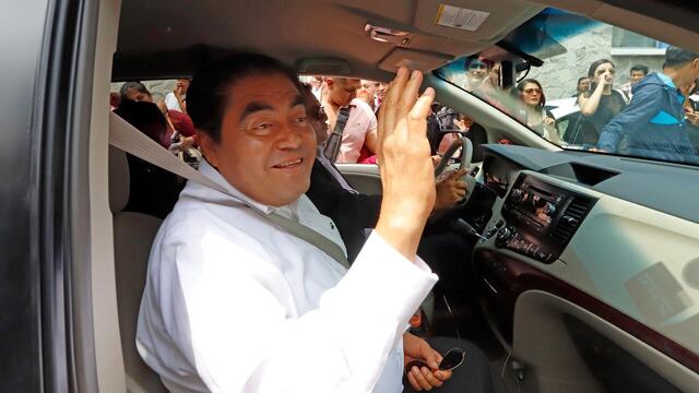 Luis Miguel Barbosa, gobernador de Puebla.