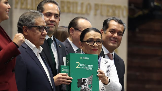 Rosa Icela Rodríguez entregó el Segundo Informe de Claudia Sheinbaum en San Lázaro