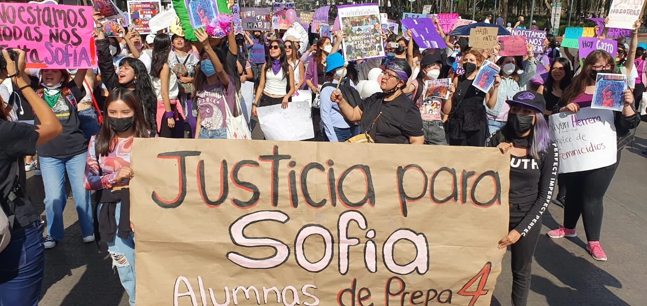 Marcha por justicia para Sofía Morales