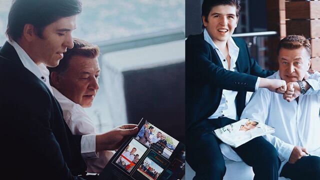 Fofo Márquez muestra por primera vez a su papá, Rodolfo Márquez.