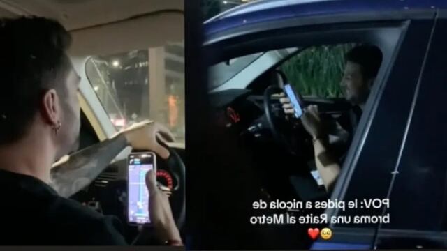 Nicola Porcella le da aventón a una fan