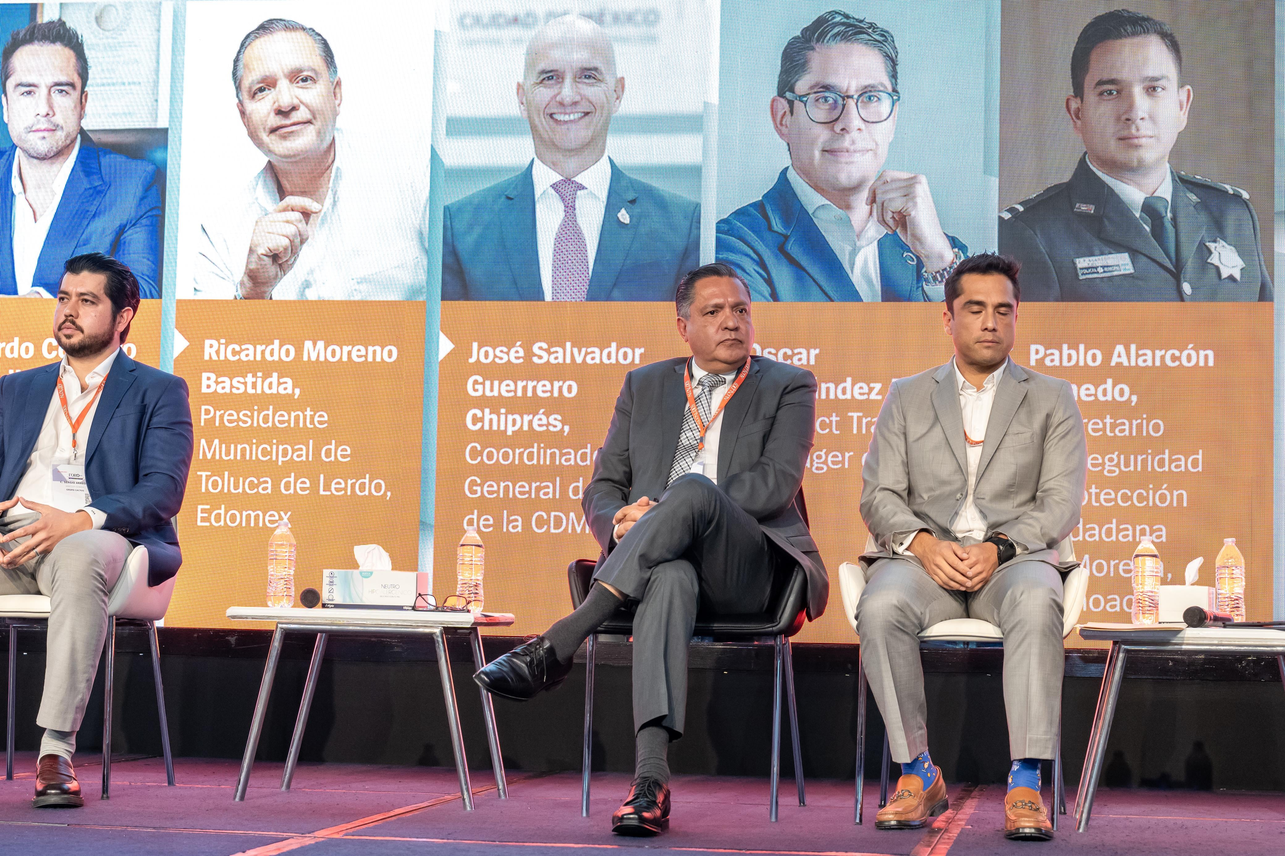 Ricardo Moreno aseguró que la seguridad requiere estrategia y trabajo constante