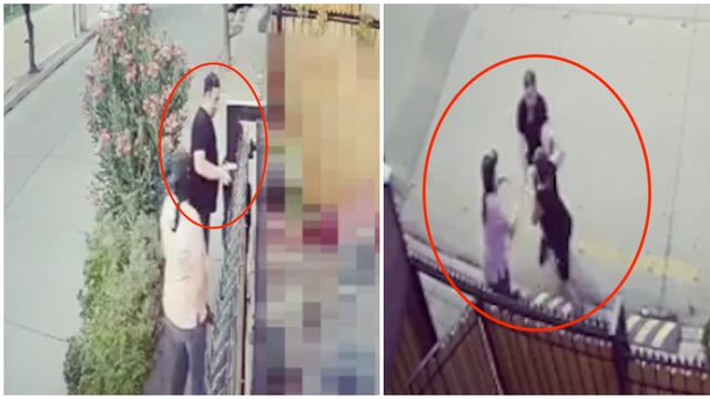 Vecino agrede a pareja de lesbiana