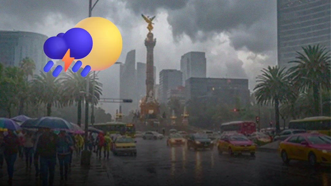 Lluvias en CDMX activan alerta naranja y amarilla; estas son las alcaldías afectadas