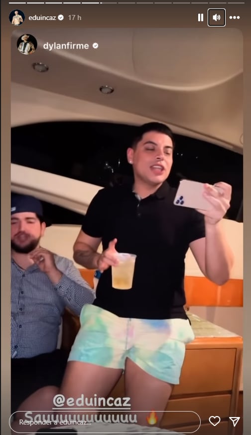 Eduin Caz, vocalista de Grupo Firme