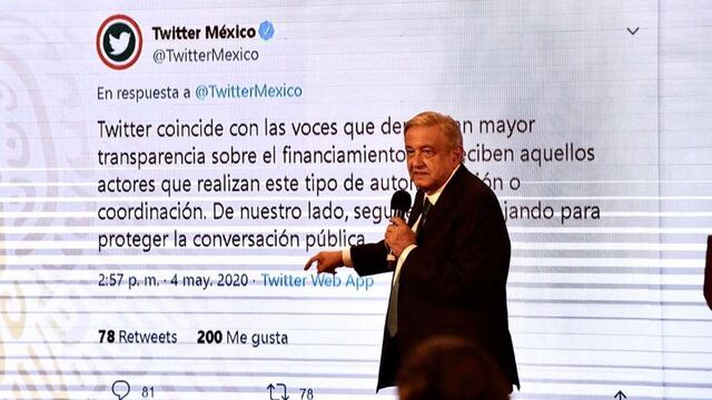AMLO y Twitter, amor/odio
