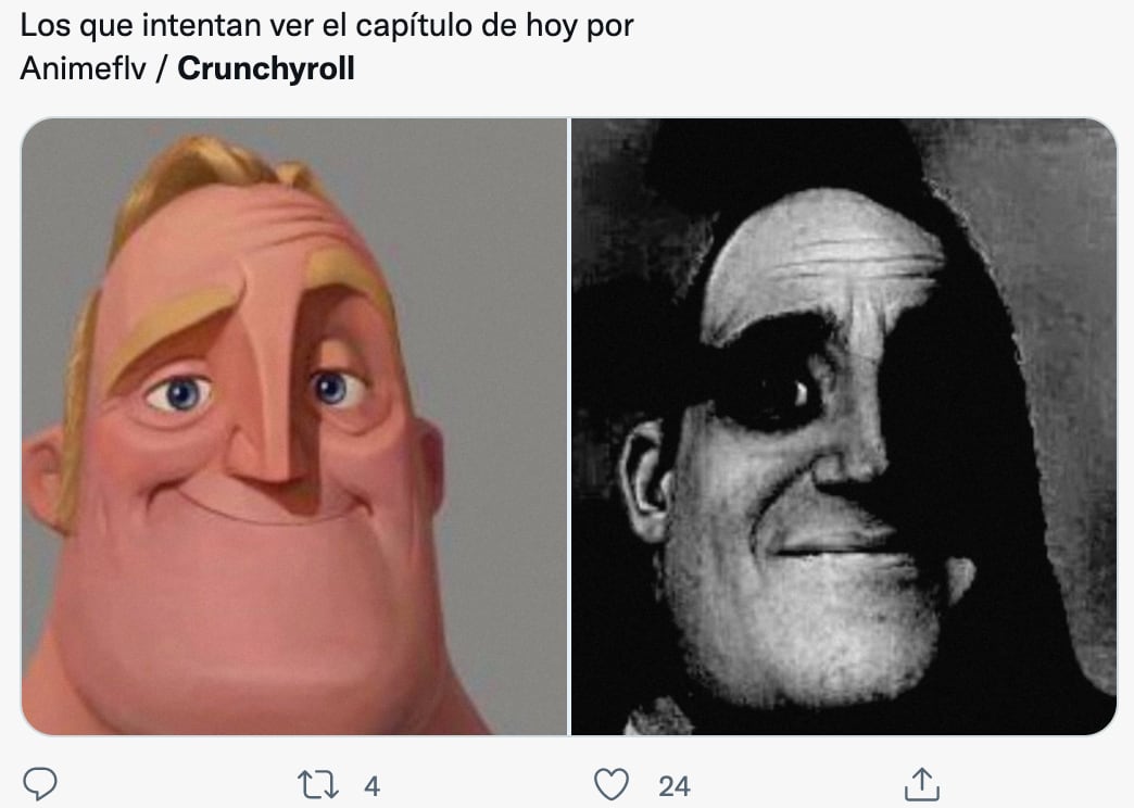 Memes de la caída Crunchyroll por estreno de Attack on Titan