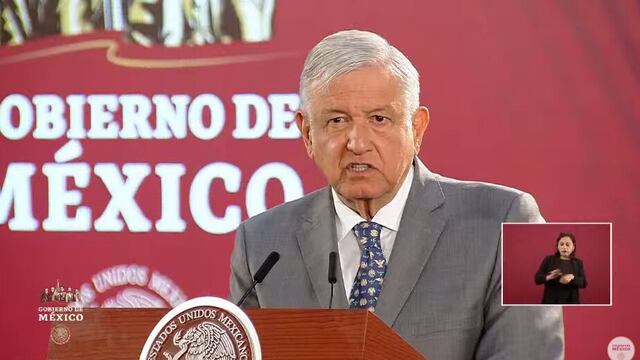 AMLO, presidente de México.