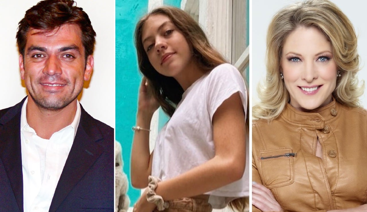 Andrea Noli, Jorge Salinas y Valentina