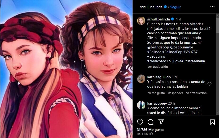 Mamá de Belinda y Bad Bunny