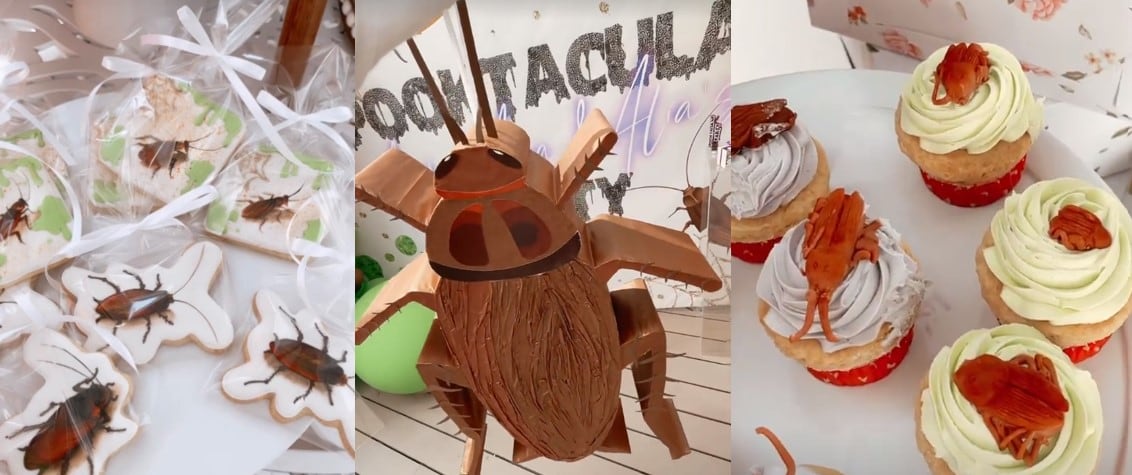 Andy Benavides y su fiesta de cucarachas