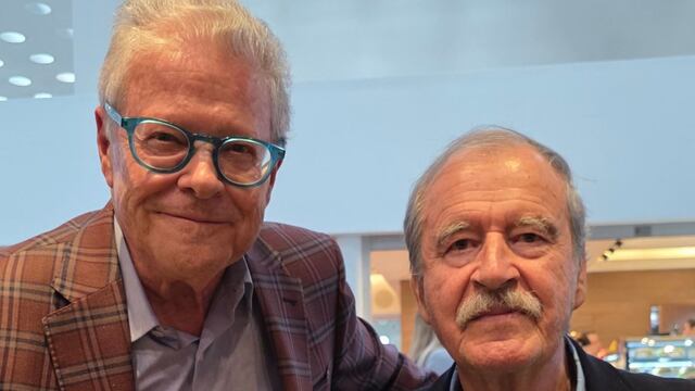 Sergio Sarmiento presume trato a Vicente Fox en el AICM