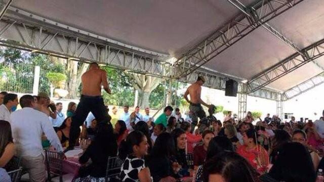 Policías de Veracruz ofrecieron un espectáculo a 500 mujeres