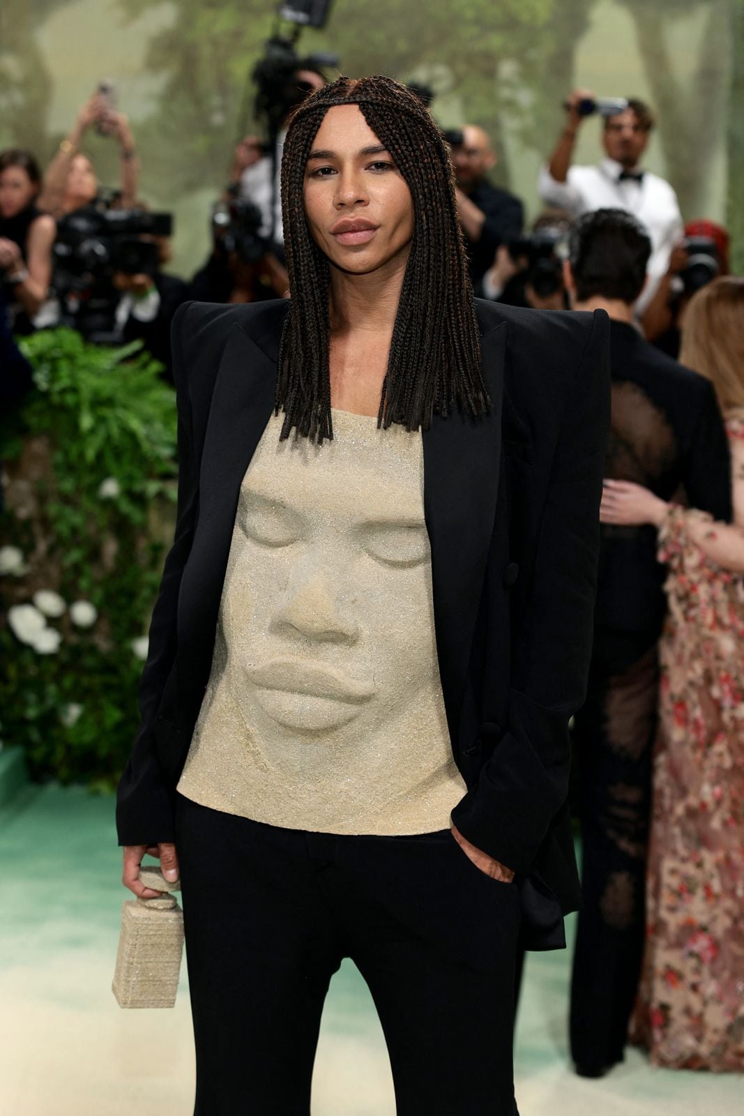 Olivier Rousteing en Met Gala 2024