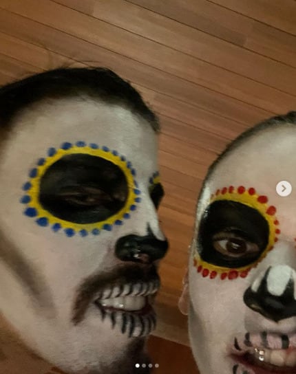 Rosalía y Rauw Alejandro. Día de Muertos