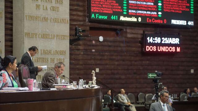 La Cámara de Diputados aprobó el decreto de la Reforma Educativa este 25 de abril.