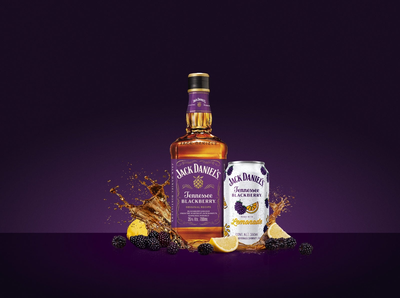 Jack Daniel’s Tennessee Blackberry y Blackberry Lemonade llegan a México