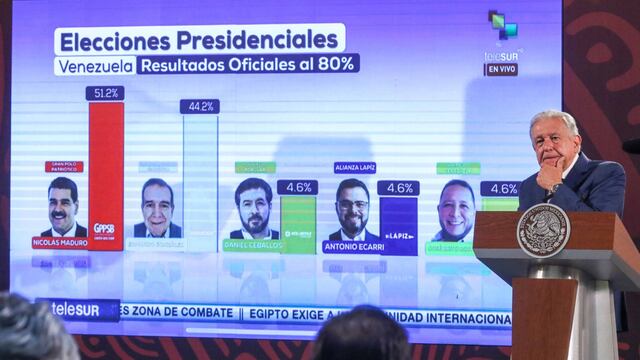 AMLO espera resultados del recuento de votos en Venezuela para reconocer triunfo de Nicolás Maduro