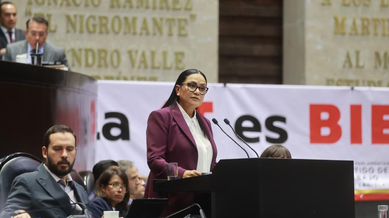 Ariadna Montiel destaca reducción de pobreza y consolidación de Programas de Bienestar en la Cámara de Diputados