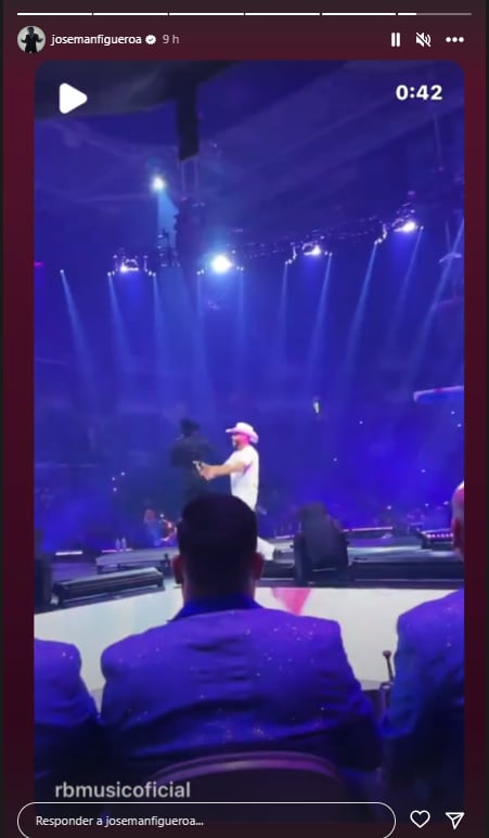 José Manuel Figueroa andaba en concierto mientras Marie Claire Harp salía de La Casa de los Famosos México 2023.