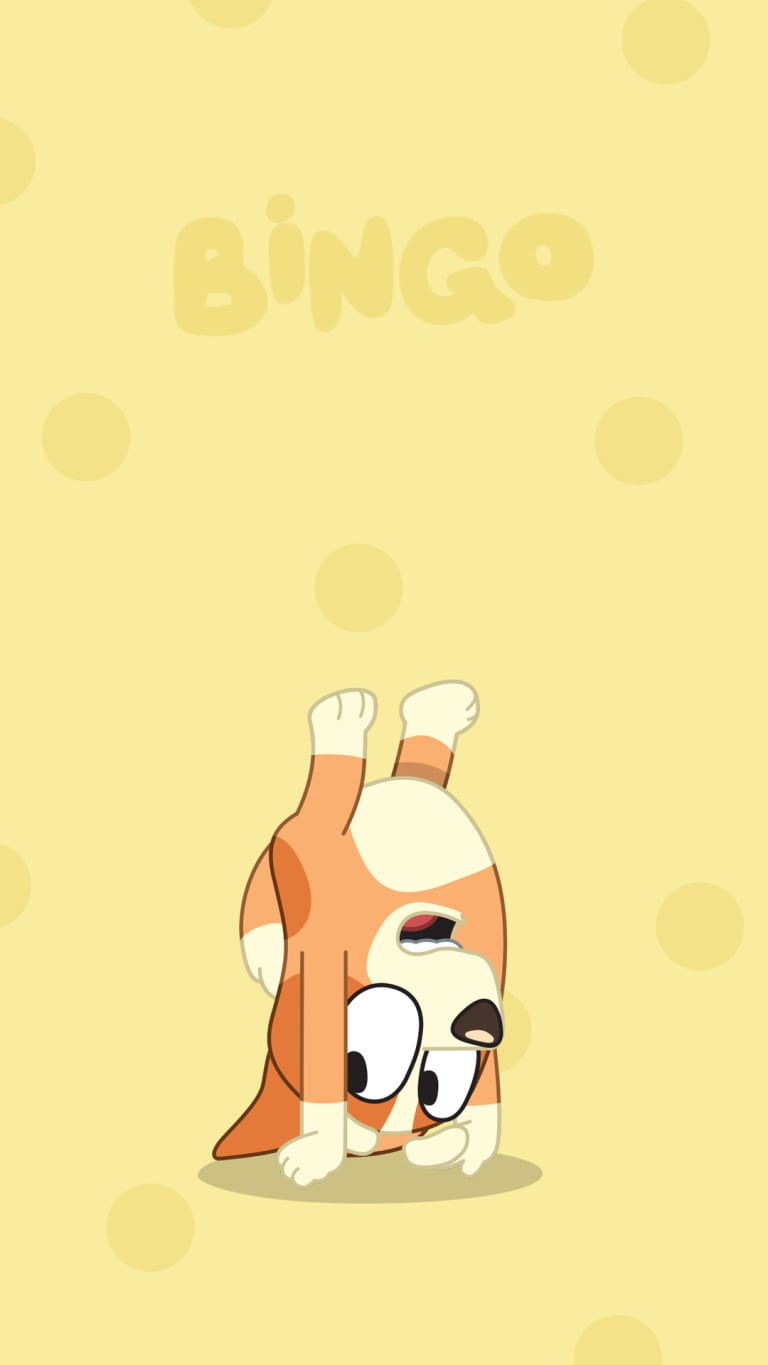 Fondo de pantalla de Bingo, hermana de Bluey