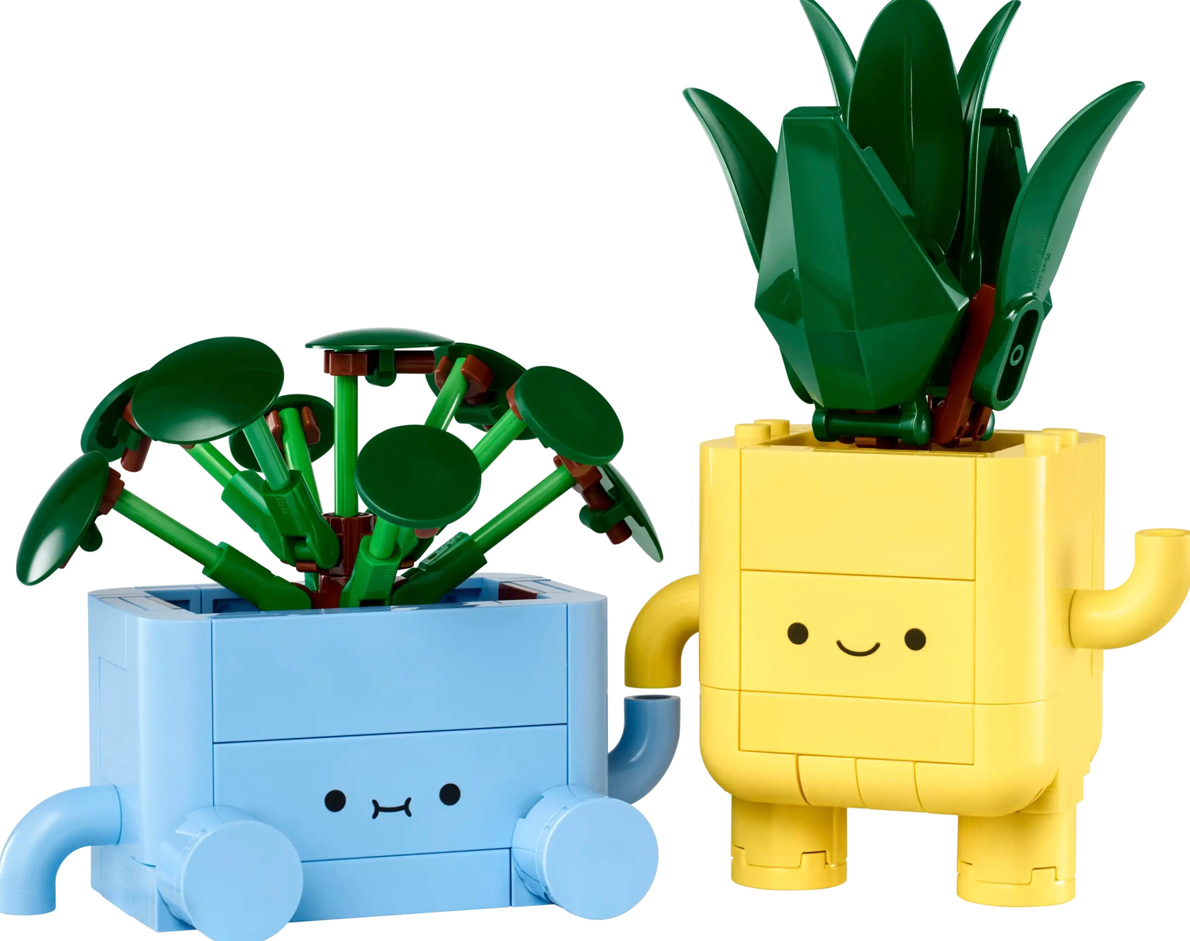 Plantas Felices de LEGO