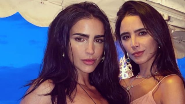 Bárbara de Regil y su hermana Mika de Regil.