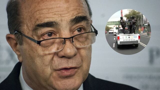 Jesús Murillo Karam salió del Instituto Nacional de Cardiología