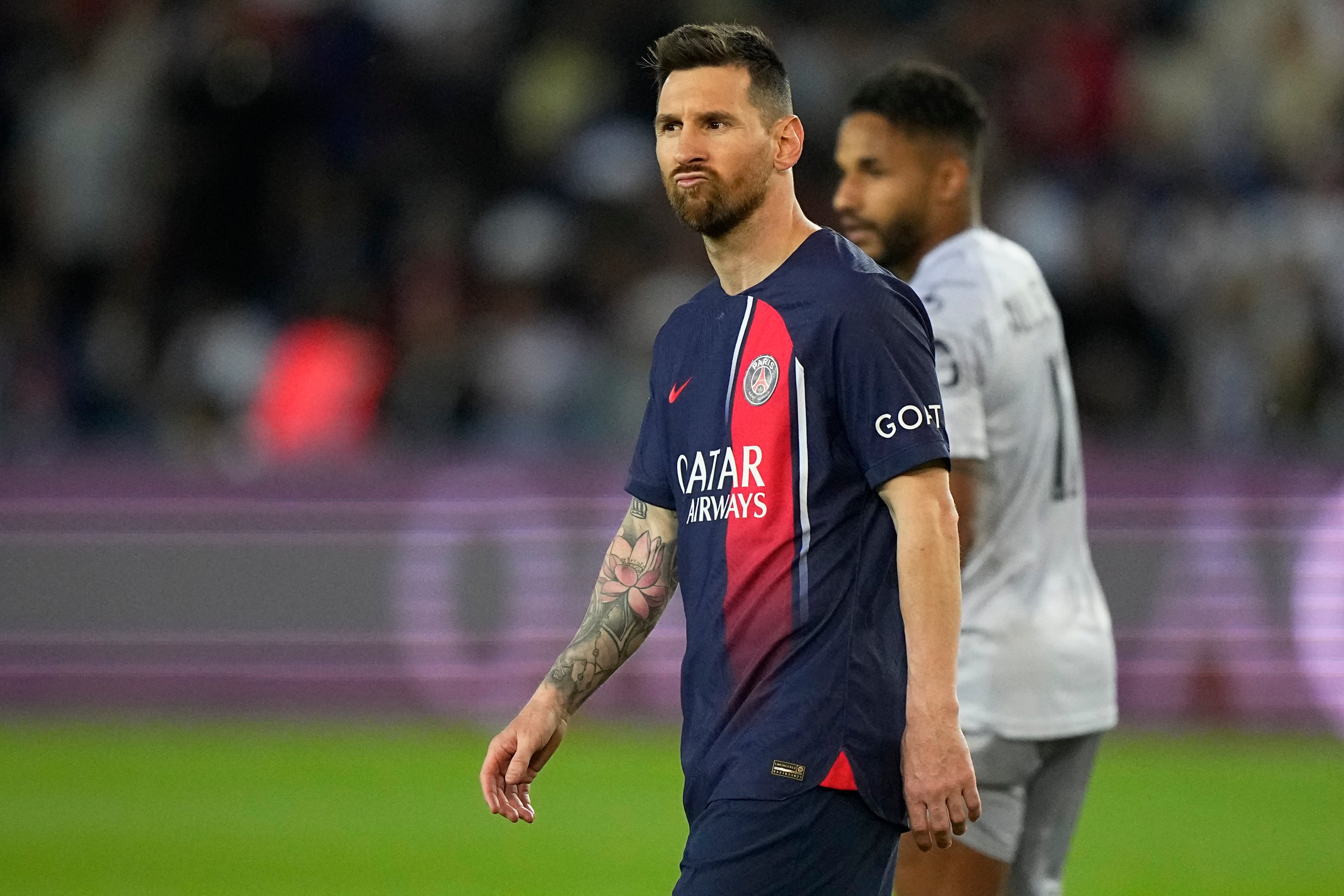 Último juego de Lionel Messi con el PSG