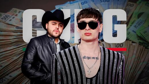 Reportes vinculan a Peso Pluma y Gerardo Ortiz con presunta red de lavado del CJNG