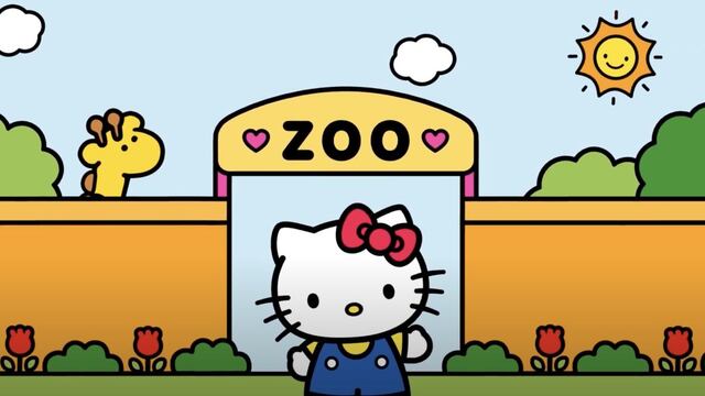Hello Kitty va al zoológico