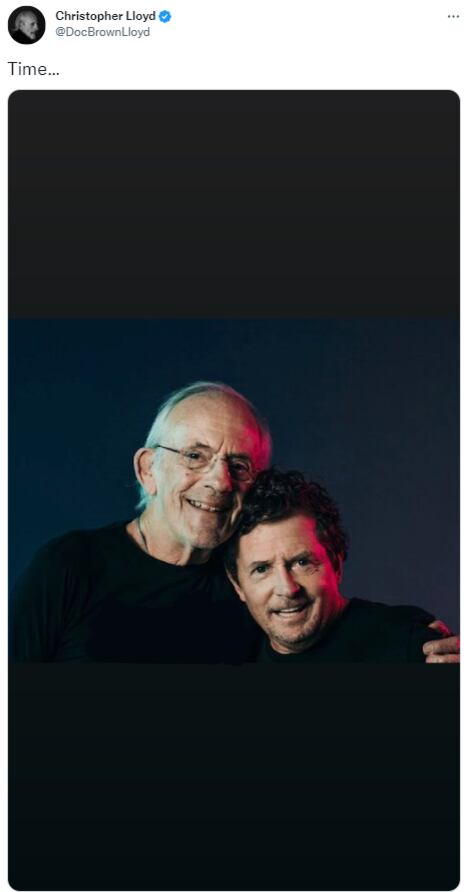 Michael J. Fox y Christopher Lloyd