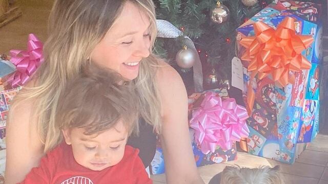 Publicación de Instagram - Rocío Lamich y su hijo