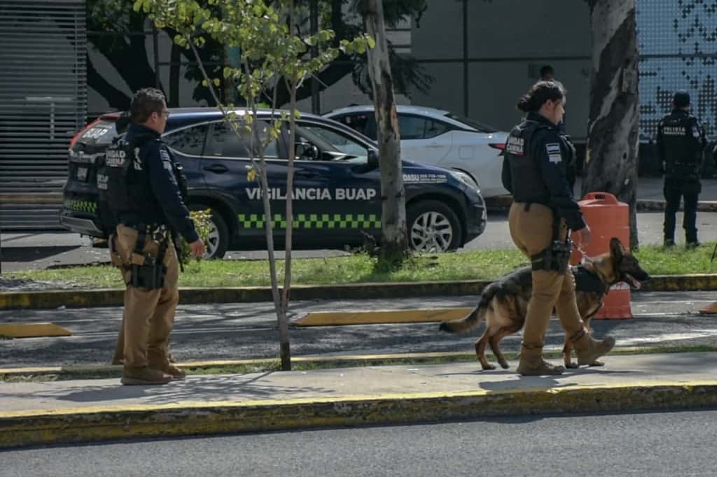 La SSC en colaboración con otras autoridades realizan despliegue territorial en Ciudad Universitaria Puebla.