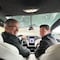 Samuel García le presta a Marcelo Ebrard el Tesla de Mariana Rodríguez para paseo mañanero