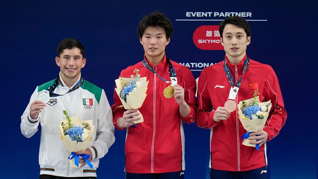 Randal Willars conquista medalla de plata en la Copa Mundial de Clavados 2026
