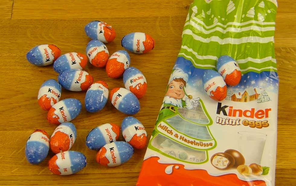 Kinder mini eggs