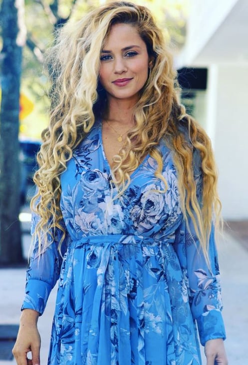 Erika Rodríguez, esposa de Gregorio Pernía