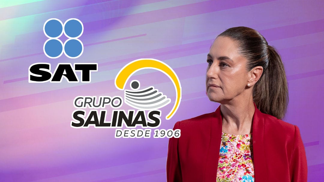 SAT niega acuerdo con Grupo Salinas y Claudia Sheinbaum lo llama a pagar “hoy mismo”