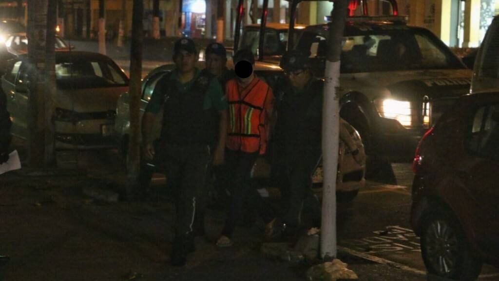 Arriba Diego Cruz a juzgado de Veracruz